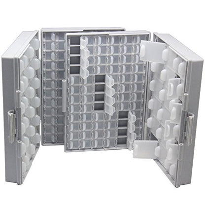 2 Aidetek BOXALL96 96 lids Enclosure SMD SMT Surface Mount Components Parts Box - style: 2BOXALL96