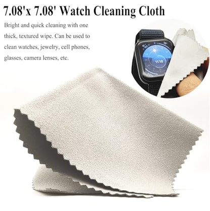 Travel Watch Case, Portable Single Watch Case Roll Storage Box for Men's Wristwatches & Smart Watches up to 50mm with 7.08'' X 7.08'' Cleaning Cloth, Camouflage - color: Camouflage