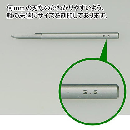 GodHand Bit Blade Flat Blade GH-BBH-1-3 for Plastic Models