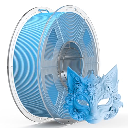 iSANMATE Matte Dual Color PLA Filament Color Change 1.75MM 1KG Blue Silver - color: Blue Silver