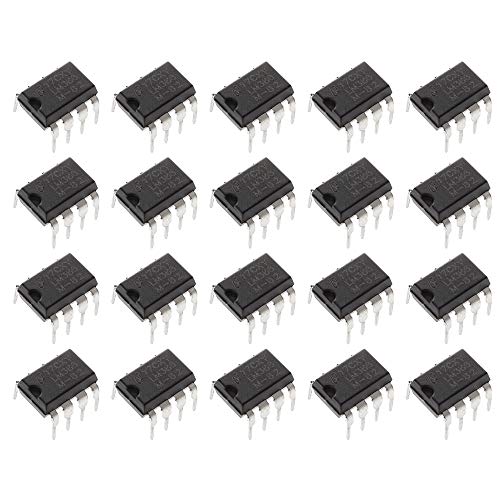 20pcs LM386N 386 Low Voltage Audio Power Amplifier 300kHz, 8-Pin.