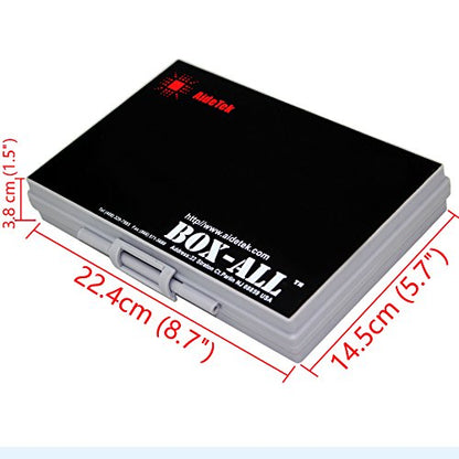 AideTek 4 units BOX-ALL-144 Compartments Empty Enclosure SMD SMT Organizer Great Surface Mount Components Organizer - style: 4BOXALL144