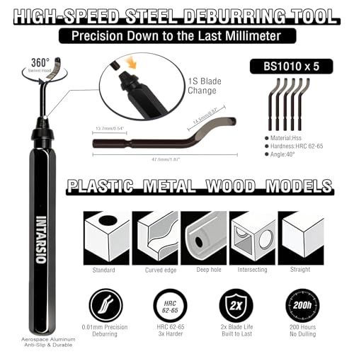 52-in-One 3D Printer Tools Kit, Professional 3D Printer Accessories & Maintenance Set for All FDM/SLA Printers, Deburring Tool, 3D Printer Nozzles, Scrapers, Files Set, PTFE Tube Cutter, Storage Bag - style: Plus-purpose Kit