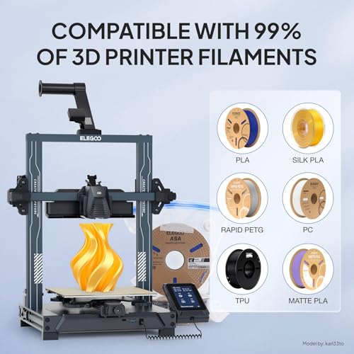 ELEGOO 10pcs Filament Storage Bags with 2pcs Sealing Clips - style: 10 Bags ONLY