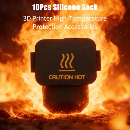 10Pcs Silicone Sock for Bambu Lab A1/A1 Mini