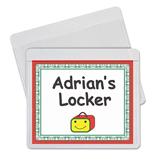 C-Line-70443 Self-Adhesive Labeling Pockets, Pack of 25, 3-1/2 x 2-3/4 in - size: 3-1/2" x 2-3/4"