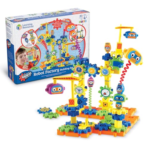 Learning Resources Gears Robot Factory Building Set - style: Robot Factory