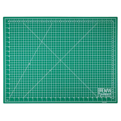 Breman Precision 18x24 Green Self Healing Cutting Hobby Mat for Craft - color: Green/Black, size: 18x24