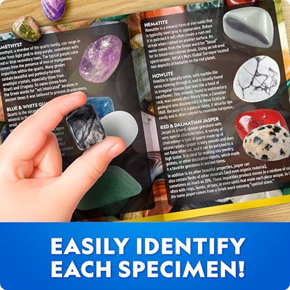 National Geographic Gigantic Gemstone Dig Kit with 100 Real Gems - style: 100 Stunning Gems