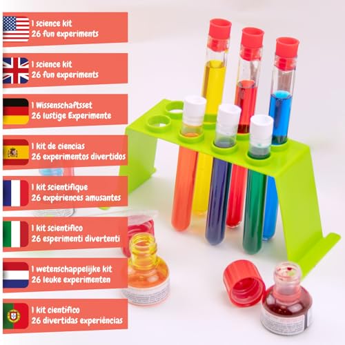 Science4you My First Science kit for Kids Age 4+ - Kids Chemistry Set + Science kit with Educational Experiments, STEM Toys, Games, Birthday Gifts for Boys & Girls Age 4 5 6+ - style: 3. First Science Kit