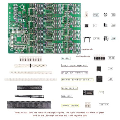 Gikfun Advanced SMD/SMT Soldering Practice Kit, DIY Electronics Training Board with Components EK8489
