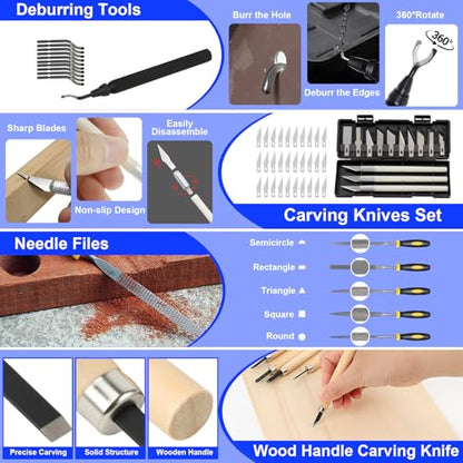158 PCS 3D Printing Tool Kit, 3D Printing Accessories with Nozzle Cleaning Kit, Deburring Tool, Digital Caliper, Mini Rotary Tool, Smoothing Tools, 3D Printer Tools for Removing Finishing 3D Print - color: 158PCS