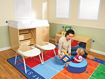 Children's Factory Toddler Feeding Chair, Baby Activity Seat, Baby Feeding Chair, 9"H Seat
