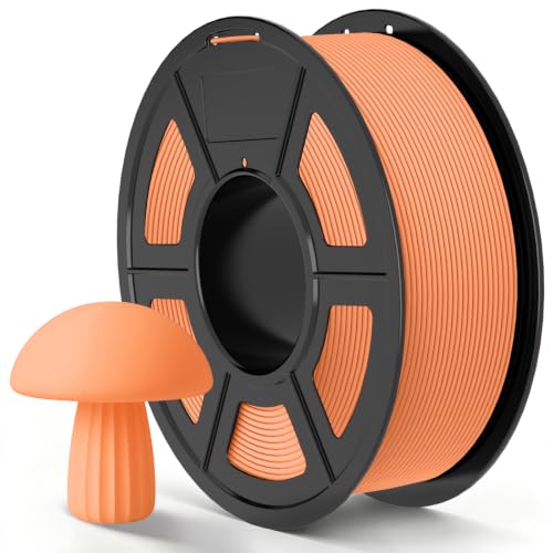 TECBEARS Matte PLA Filament Rapid 50-600mm/s Printing, 1kg Sunny Orange - color: 1kg Sunny Orange