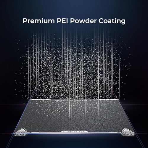 SainSmart Creality K1C Build Plate 235x235mm Textured PEI Sheet, Magnetic Flexible Spring Steel, for K1C/K1/Ender 3/3 V3/3 V3 KE/3 V3 SE (No Magnetic Base) - style: K1C Textured PEI