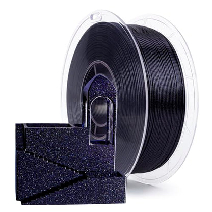 ZIRO Sparkle PLA Filament 1.75mm, Twinkling Effect 1kg, Gemini Starlight - color: Gemini Starlight