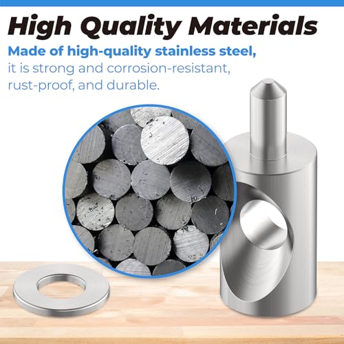 2 Pack Shower Door Pivot Hinge Pin 5/16" Diameter and Washer - size: ‎2CSHP516
