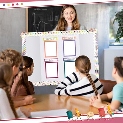 Fuyoooo 90 Pcs Science Fair Board Supplies, Classic - style: Classic