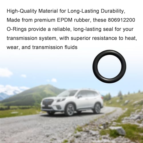 5-Pack 806912200 CVT Transmission Control Valve O-Ring Seals for Subaru