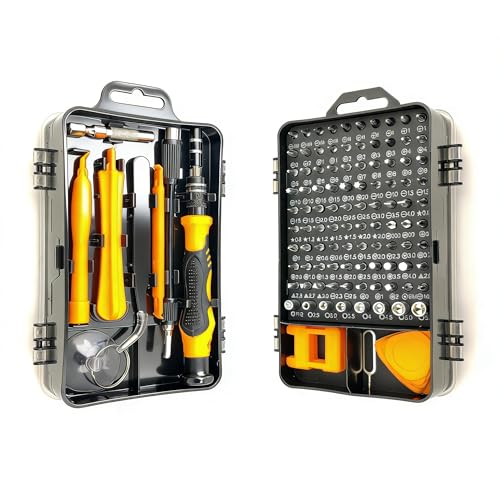 Mini Screwdriver Set,Professional 115 in 1 Magnetic Repair Tool Kit