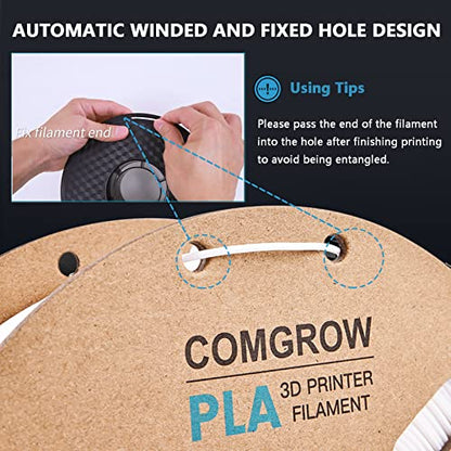 Comgrow PLA 3D Printer Filament Grey and Creality CR Touch Auto Bed Leveling Sensor Kit