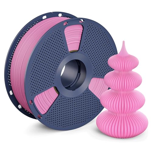 SUNLU Matte PLA Filament 1.75mm, 1KG (2.2LBS), Pink - color: A-mattepla-1kg-pink