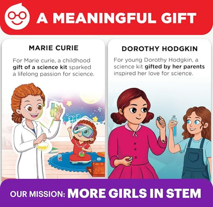 Doctor Jupiter Girls' First Science Experiments Kit for Kids Ages 4+ - style: Girls' First Science Kit Starter: 4+