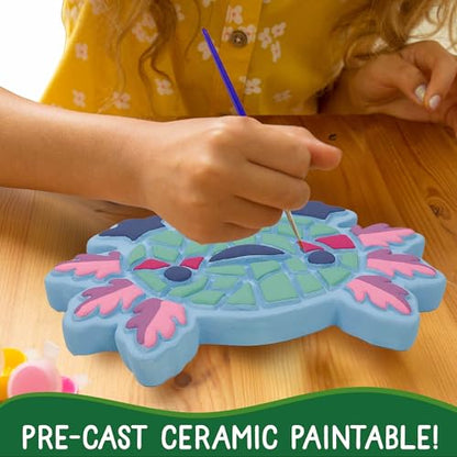 Creative Roots Paint Your Own Stepping Stone Kit, Axolotl - style: Axolotl