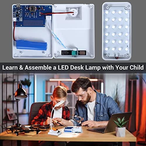 MIOYOOW LED Desk Lamp Soldering Kit, STEM Electronics Project for Students