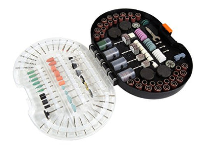 WEN 230327A 327-Piece Rotary Tool Accessory Kit with Carrying Case - size: 327 Pieces