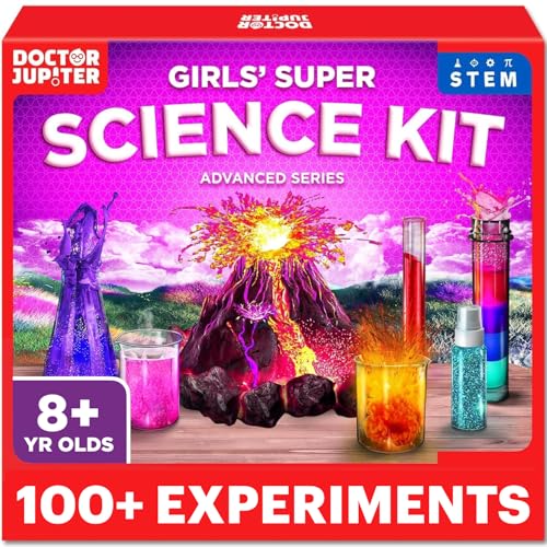 Doctor Jupiter Girls' Super Science Experiments Kit for Kids Ages 8+ - style: Girls' Super Science Kit: 8+