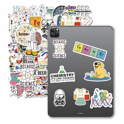 Natural Sciences Stickers 100 Pack, Physics, Chemistry, Biology Stickers - style: Natural Sciences Stickers