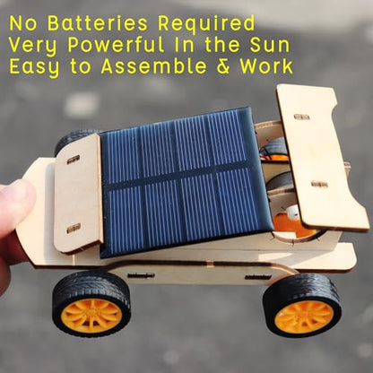 DIY Remote Control Car & Solar Car-STEM Kits Kids 8-10-Science Toy Boy 8-13 - size: 5.9 x 8.3 x 1.6 inches