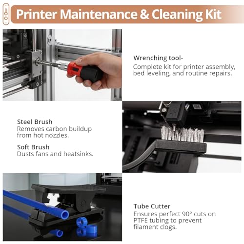 KAMTOP 96-Piece 3D Printer Tool Kit, 3D Printing Accessories