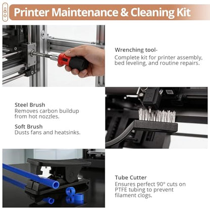 KAMTOP 96-Piece 3D Printer Tool Kit, 3D Printing Accessories