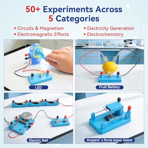 79PCS Magnet Science Kit for Kids Ages 8-16, Ultimate Physics Lab - size: 79PCS