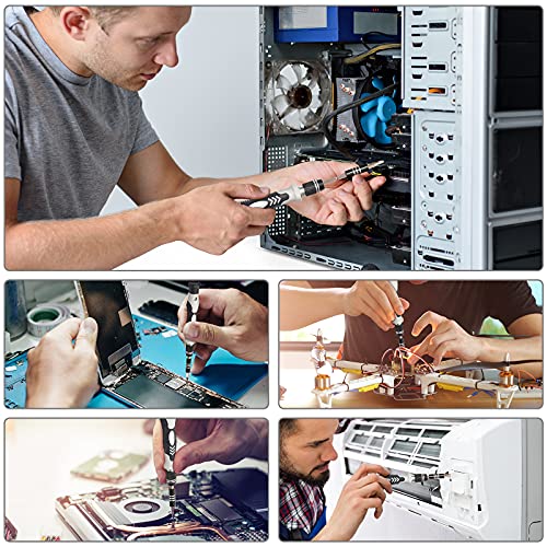 STREBITO Precision Screwdriver Set 124-Piece Electronics Tool Kit - color: Grey