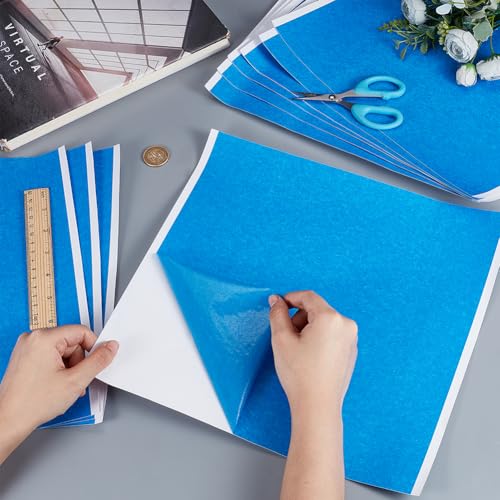 OLYCRAFT 10 Sheet 11.8x11.8 Inch 3D Printer Paper Sheets Tapes