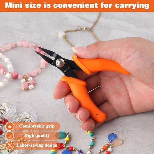 4-Inch Long Nose Pliers Tweezer Nose Specialty Pointed Nose Plier - style: Mini Long Nose Pliers