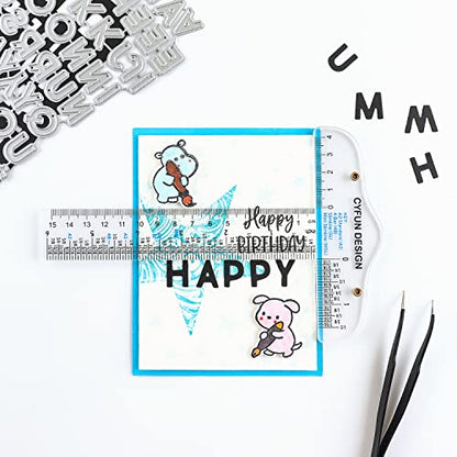 3PCS 6''/12 '' Acrylic Clear Edge Rulers T-Square Ruler, inches and Metric Zero-Centering, T Square Ruler Transparent,for Crafting Drafting and General Layout Work Art Framing & Drafting Scrapbooking - color: 3PCS Clear Acrylic Ruler