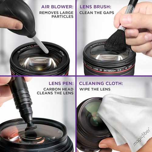 Altura Photo Camera Lens Cleaning Kit, Lens Cleaner for DSLR & Mirrorless - style: w/ 2 oz. Altura Photo Cleaning Solution