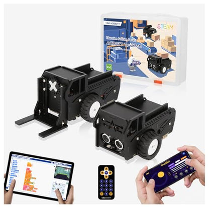 ACEBOTT Robotics for Kids Ages 12+, 2 in 1 Smart Robot Car Kit Compatible with Arduino & Scratch, STEM Toys Coding Robot Kit for STEM Classroom & Home Education, for Kids and Teens
