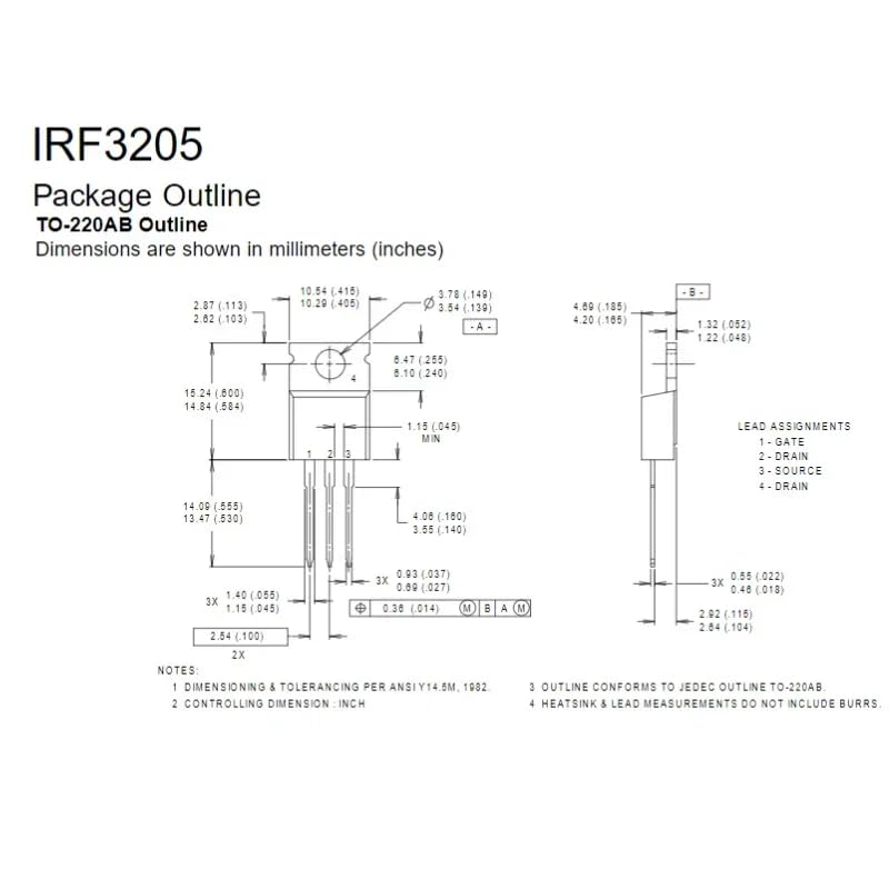 5PCS IRF630N Power N-Channel MOSFET Transistor 55V 110A TO-220 - color: IRF630N-TO-220-5pcs