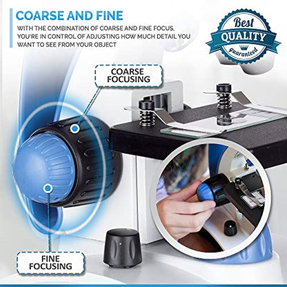 AmScope M162C-2L-PB10-WM "Awarded 2018 Best and Microscope Kit" - 1000X - style: Microscope Kit