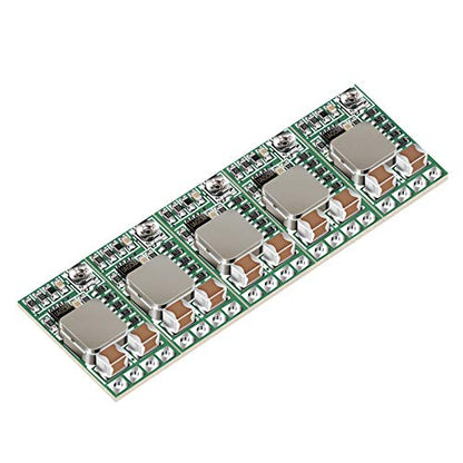 DROK 1.8V/2.5V/3.3V/12V/9V/5V Regulator Buck Converter Adjustable Pack of 5 - color: Green