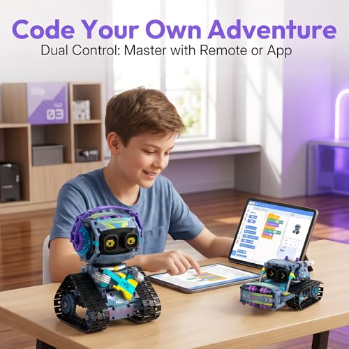 Robot Building Kit, 3-in-1 Programmable Robot Kit, 519 Pieces