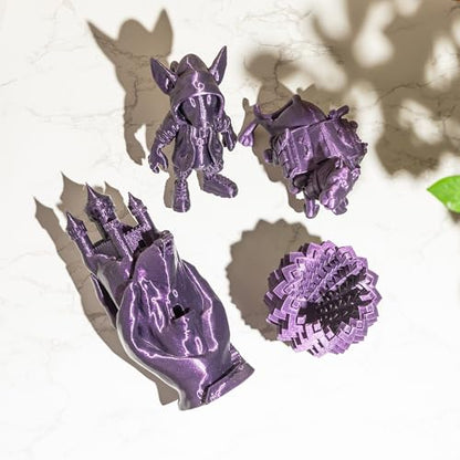 Starlight Purple Chameleon PLA 1.75mm 1kg ColorShift Glitter 3D Filament - color: H_pla-bsl-11 Starlight Purple