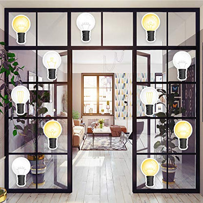 Outus 45 Pcs Light Bulb Cutouts, Lightbulb Bulletin Board Decorations
