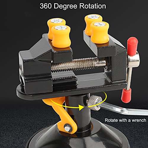 Universal Mini Table Vise Clamp 360° Suction Vice Clamp Drill Press Vise