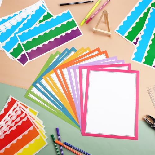 90 Pcs Science Fair Board Supplies Trifold Poster Boards, Neon - color: Neon